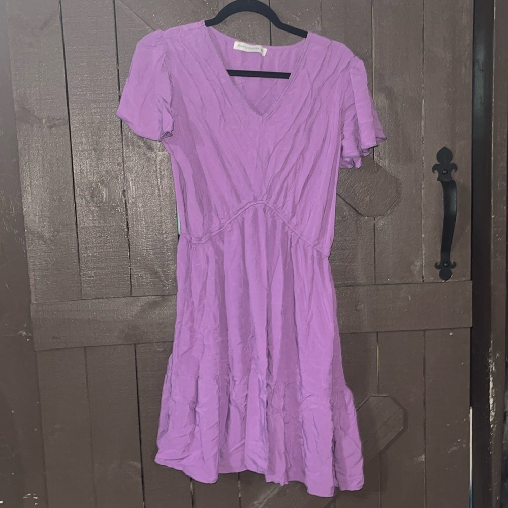 Rusttydustty - purple dress